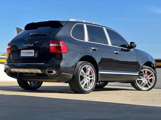 PORSCHE-CAYENNE-4.8 4X4 V8 32V TURBO GASOLINA 4P TIPTRONIC PORSCHE-CAYENNE-2008