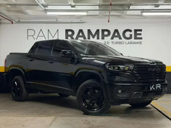 RAM RAMPAGE 2.0 HURRICANE 4 TURBO GASOLINA LARAMIE 4X4 AUTOMÁTICO