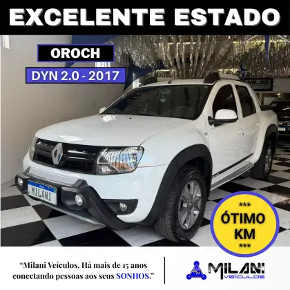 RENAULT DUSTER OROCH 2.0 16V FLEX DYNAMIQUE 4P AUTOMÁTICO RENAULT DUSTER OROCH 2.0 16V FLEX DYNAMIQUE 4P AUTOMÁTICO