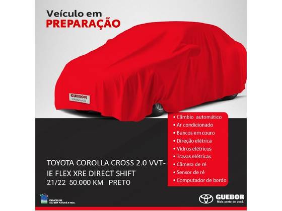 TOYOTA COROLLA CROSS 2.0 VVT-IE FLEX XRE DIRECT SHIFT