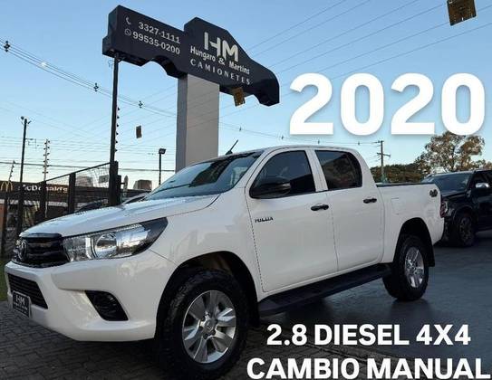 TOYOTA HILUX 2.8 POWER PACK 4X4 CD 16V DIESEL 4P MANUAL