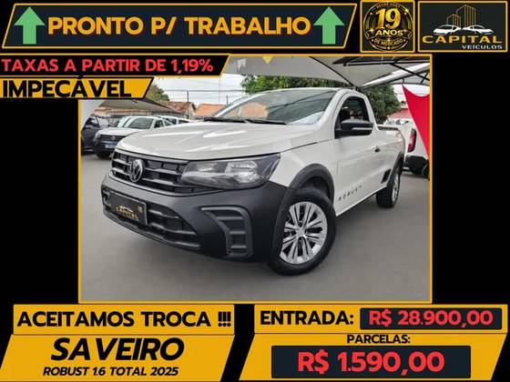 VOLKSWAGEN SAVEIRO 1.6 MSI ROBUST CS 16V FLEX 2P MANUAL