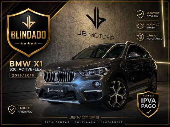 BMW-X1-2.0 16V TURBO ACTIVEFLEX SDRIVE20I GP 4P AUTOMÁTICO BMW-X1-2019
