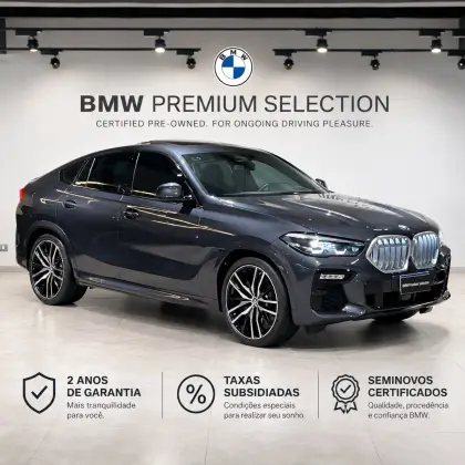 BMW X6 3.0 TWINPOWER GASOLINA XDRIVE40I M SPORT AUTOMÁTICO