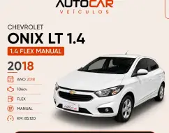 CHEVROLET ONIX 1.4 MPFI LT 8V FLEX 4P MANUAL CHEVROLET ONIX 1.4 MPFI LT 8V FLEX 4P MANUAL