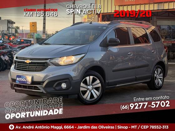 CHEVROLET SPIN 1.8 ACTIV7 8V FLEX 4P AUTOMÁTICO