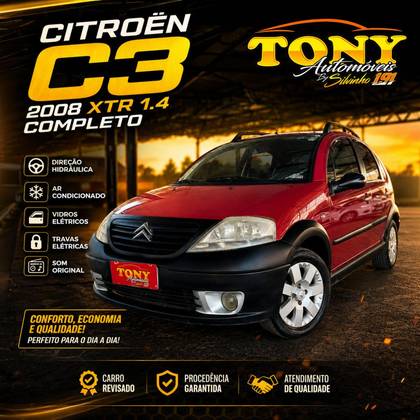 CITROËN C3 1.4 I XTR 8V FLEX 4P MANUAL