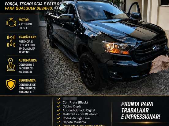 FORD-RANGER-2.2 XLS 4X2 CD 16V DIESEL 4P AUTOMÁTICO FORD-RANGER-2021