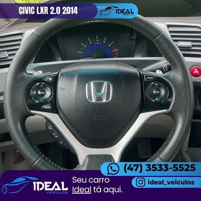 HONDA-CIVIC-2.0 LXR 16V FLEX 4P AUTOMÁTICO HONDA-CIVIC-2013