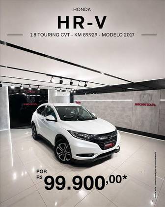 HONDA HR-V 1.8 16V FLEX TOURING 4P AUTOMÁTICO