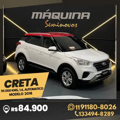 HYUNDAI CRETA 1.6 16V FLEX ATTITUDE AUTOMÁTICO