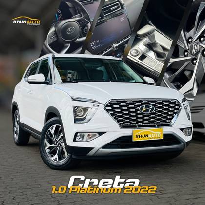 HYUNDAI CRETA 1.0 TGDI FLEX PLATINUM AUTOMÁTICO