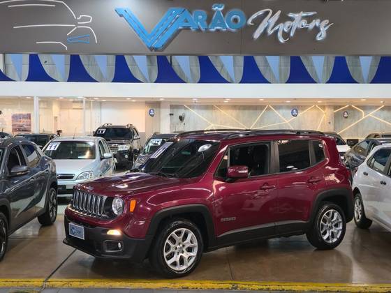 JEEP RENEGADE 1.8 16V FLEX LONGITUDE 4P AUTOMÁTICO