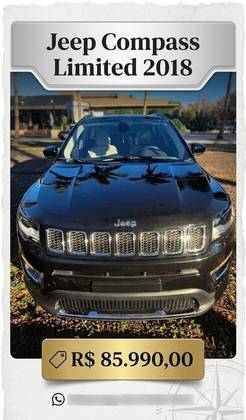 JEEP COMPASS 2.0 16V FLEX LIMITED AUTOMÁTICO