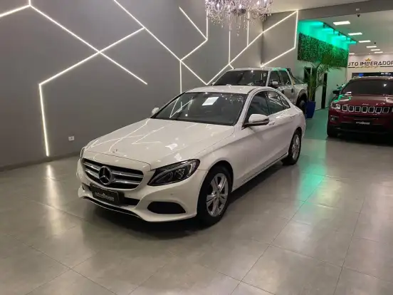 MERCEDES-BENZ-C 180-1.6 CGI 16V TURBO GASOLINA 4P AUTOMÁTICO MERCEDES-BENZ-C 180-2015