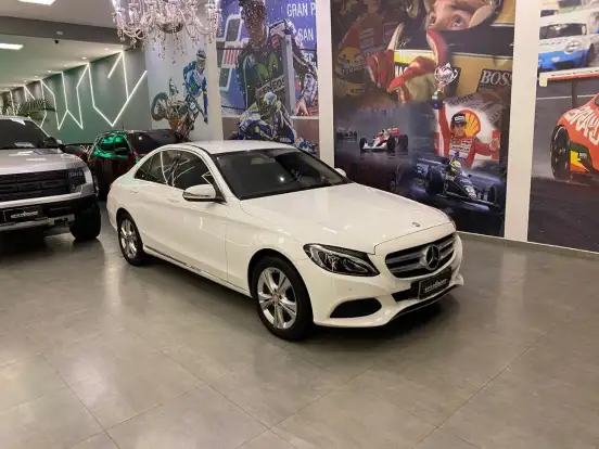 MERCEDES-BENZ-C 180-1.6 CGI 16V TURBO GASOLINA 4P AUTOMÁTICO MERCEDES-BENZ-C 180-2015