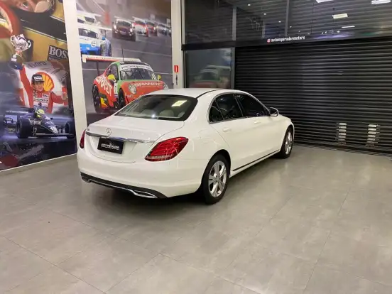 MERCEDES-BENZ-C 180-1.6 CGI 16V TURBO GASOLINA 4P AUTOMÁTICO MERCEDES-BENZ-C 180-2015