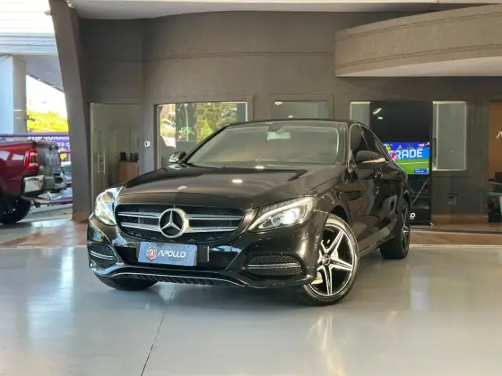 MERCEDES-BENZ C 180 1.6 CGI 16V TURBO GASOLINA 4P AUTOMÁTICO MERCEDES-BENZ C 180 1.6 CGI 16V TURBO GASOLINA 4P AUTOMÁTICO