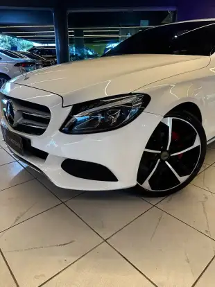 MERCEDES-BENZ-C 180-1.6 CGI EXCLUSIVE 16V TURBO GASOLINA 4P AUTOMÁTICO MERCEDES-BENZ-C 180-2015