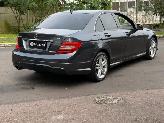 MERCEDES-BENZ-C 180-1.6 CGI SPORT 16V TURBO GASOLINA 4P AUTOMÁTICO MERCEDES-BENZ-C 180-2014