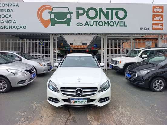MERCEDES-BENZ-C 180-1.6 CGI 16V TURBO GASOLINA 4P AUTOMÁTICO MERCEDES-BENZ-C 180-2014