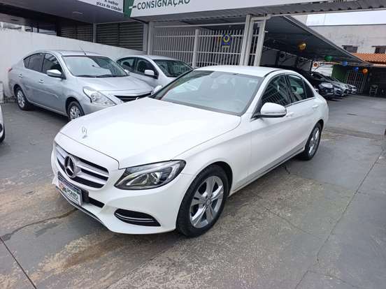 MERCEDES-BENZ-C 180-1.6 CGI 16V TURBO GASOLINA 4P AUTOMÁTICO MERCEDES-BENZ-C 180-2014
