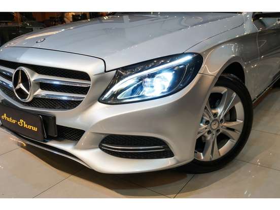 MERCEDES-BENZ-C 180-1.6 CGI AVANTGARDE 16V TURBO GASOLINA 4P AUTOMÁTICO MERCEDES-BENZ-C 180-2014