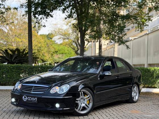 MERCEDES-BENZ C 55 AMG 5.5 SEDAN V8 GASOLINA 4P AUTOMÁTICO