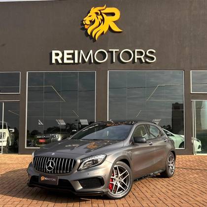 MERCEDES-BENZ GLA 45 AMG 2.0 16V TURBO GASOLINA 4P AUTOMÁTICO