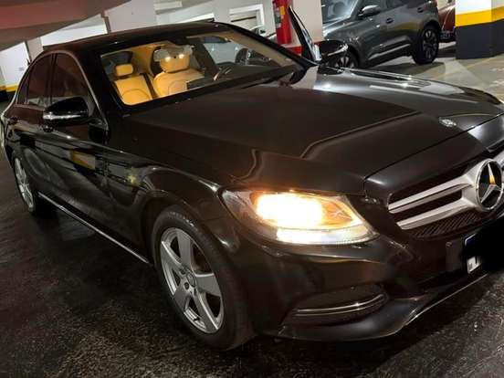 MERCEDES-BENZ-C 180-1.6 CGI AVANTGARDE 16V TURBO GASOLINA 4P AUTOMÁTICO MERCEDES-BENZ-C 180-2015