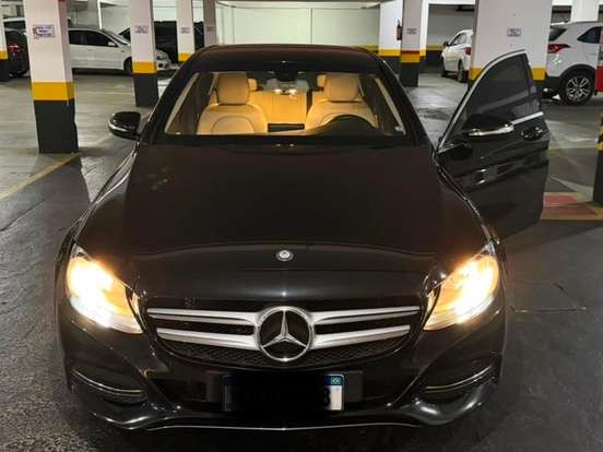 MERCEDES-BENZ-C 180-1.6 CGI AVANTGARDE 16V TURBO GASOLINA 4P AUTOMÁTICO MERCEDES-BENZ-C 180-2015