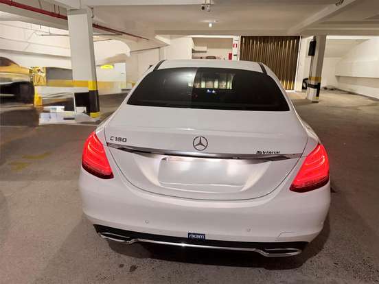 MERCEDES-BENZ-C 180-1.6 CGI AVANTGARDE 16V TURBO GASOLINA 4P AUTOMÁTICO MERCEDES-BENZ-C 180-2015