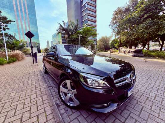 MERCEDES-BENZ-C 200-2.0 CGI AVANTGARDE 16V GASOLINA 4P AUTOMÁTICO MERCEDES-BENZ-C 200-2015