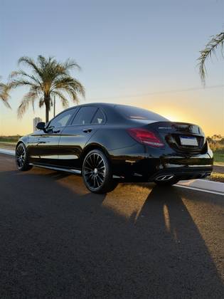 MERCEDES-BENZ C 450 3.0 V6 GASOLINA AMG SPORT 4MATIC 7G-TRONIC