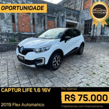 RENAULT CAPTUR 1.6 16V SCE FLEX LIFE X-TRONIC