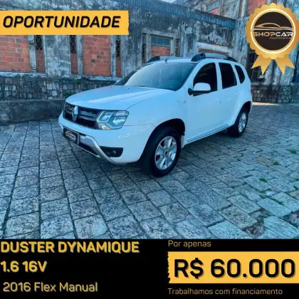 RENAULT DUSTER 1.6 DYNAMIQUE 4X2 16V FLEX 4P MANUAL
