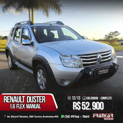 RENAULT DUSTER 1.6 DYNAMIQUE 4X2 16V FLEX 4P MANUAL