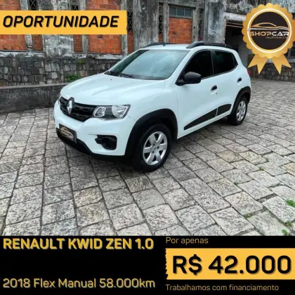 RENAULT KWID 1.0 12V SCE FLEX ZEN MANUAL