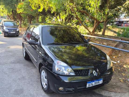 RENAULT-CLIO-1.0 AUTHENTIQUE 16V HI-FLEX 4P MANUAL RENAULT-CLIO-2008