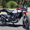 ROYAL ENFIELD HIMALAYAN 450 SLATE POPPY BLUE ROYAL ENFIELD HIMALAYAN 450 SLATE POPPY BLUE