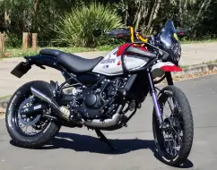 ROYAL ENFIELD HIMALAYAN 450 SLATE POPPY BLUE ROYAL ENFIELD HIMALAYAN 450 SLATE POPPY BLUE