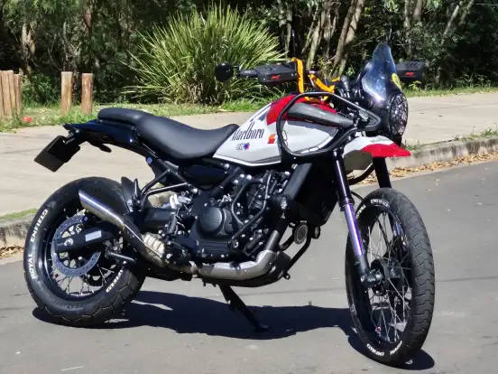 ROYAL ENFIELD-HIMALAYAN 450 SLATE POPPY BLUE ROYAL ENFIELD-HIMALAYAN 450 SLATE POPPY BLUE-2025