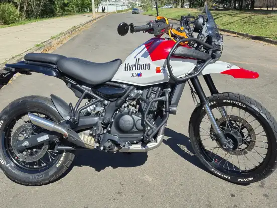 ROYAL ENFIELD-HIMALAYAN 450 SLATE POPPY BLUE ROYAL ENFIELD-HIMALAYAN 450 SLATE POPPY BLUE-2025