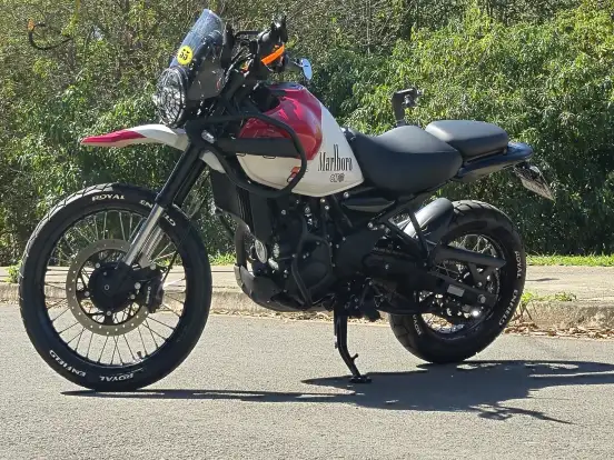 ROYAL ENFIELD-HIMALAYAN 450 SLATE POPPY BLUE ROYAL ENFIELD-HIMALAYAN 450 SLATE POPPY BLUE-2025