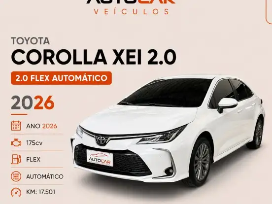 TOYOTA-COROLLA-2.0 VVT-IE FLEX XEI DIRECT SHIFT TOYOTA-COROLLA-2025