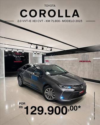 TOYOTA COROLLA 2.0 VVT-IE FLEX XEI DIRECT SHIFT
