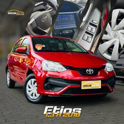 TOYOTA ETIOS 1.3 X 16V FLEX 4P MANUAL