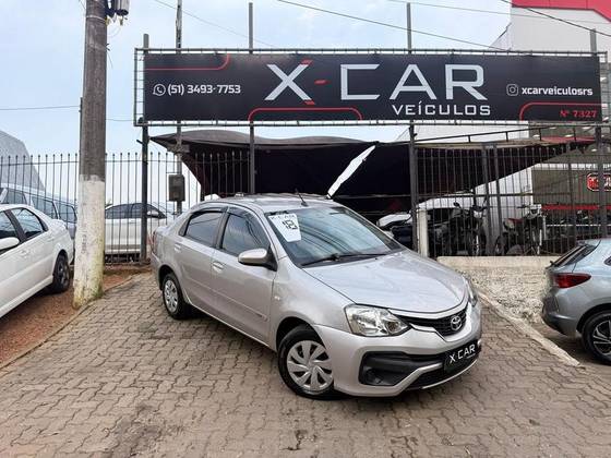 TOYOTA ETIOS 1.5 XS 16V FLEX 4P AUTOMÁTICO