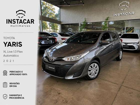 TOYOTA YARIS 1.3 16V FLEX XL LIVE MULTIDRIVE