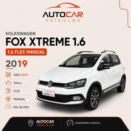 VOLKSWAGEN FOX 1.6 MSI TOTAL FLEX XTREME 4P MANUAL